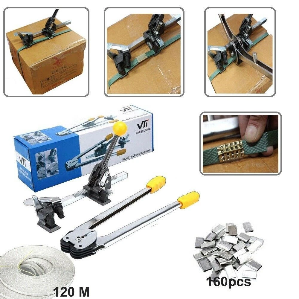 Packing strap machine outlet