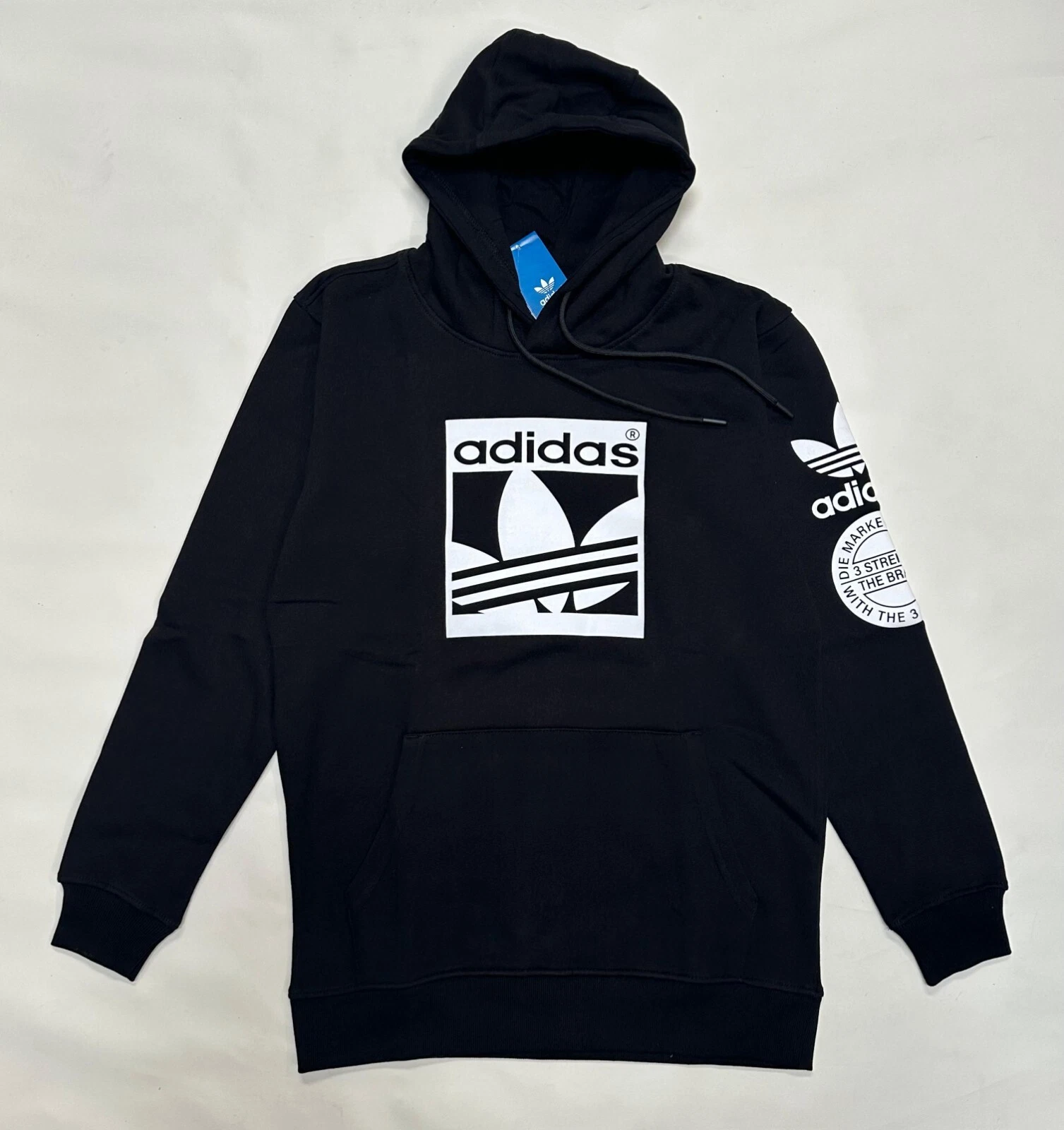 Men's Trefoil Fleece Adidas Hoodie Hooded Sweatshirt
Opens in a new window or tab