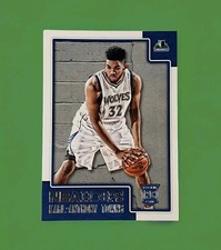 2015-16 NBA Hoops #289 Karl-Anthony Towns Rookie Card RC  UK . rookie card picture