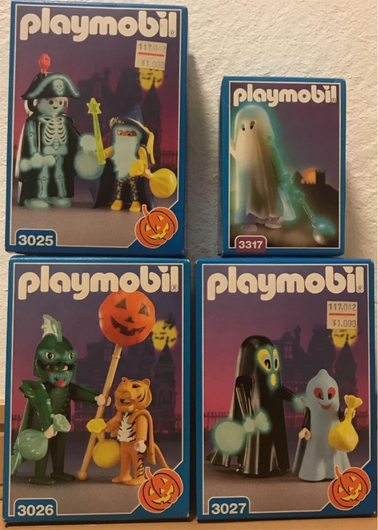 playmobil プレイモービル ハロウィン 3025 3026 3027 Playmobil
