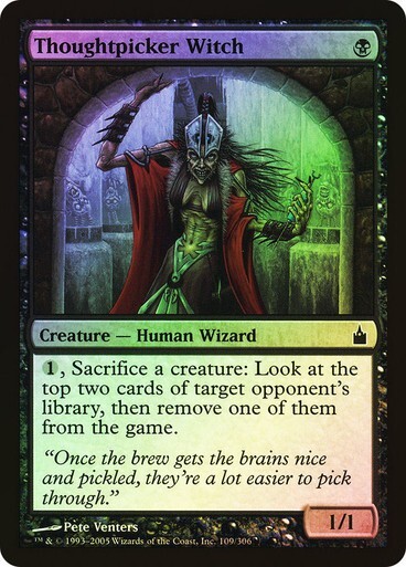 Ravnica: City of Guilds  MTG FOIL  Thoughtpicker Witch   Magic