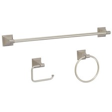 400 Series Satin Nickel 3 Piece Bathroom Hardware Set BA400-3 