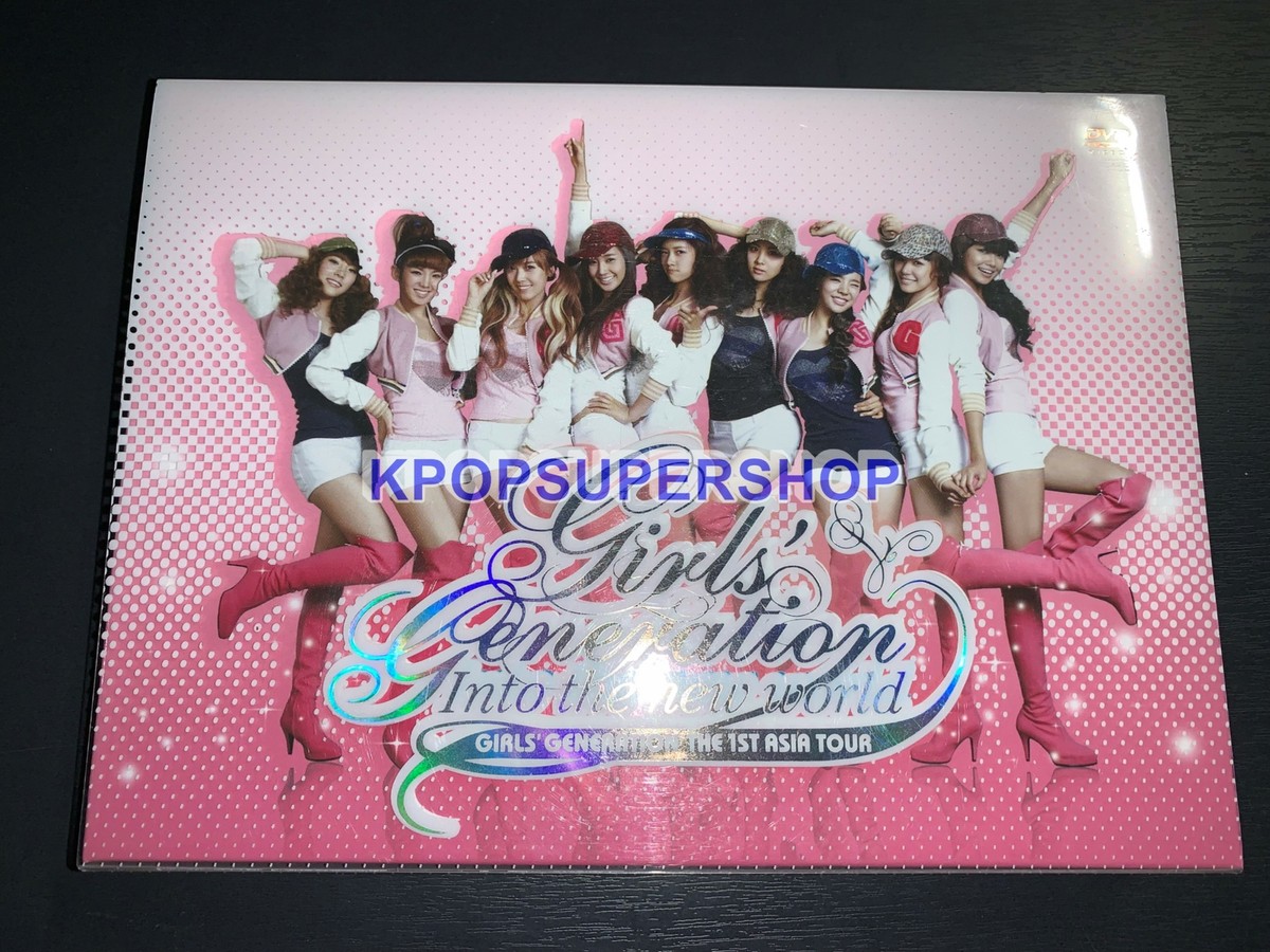 Girls' Generation 1st Asia Tour Into the New World 2 DVD Photobook
