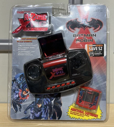 Tiger R-Zone XPG Xtreme Pocket Game Batman And Robin NEW VINTAGE SEALED