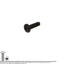 Screw Machine Pan Phillips Steel Black Metric M2.5 8mm M2.5-0.45x8  100pcs