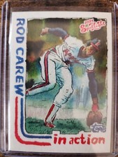 2024 Topps Spotlight Andy Friedman Rod Carew Stamp 11/75 #69 California Angels