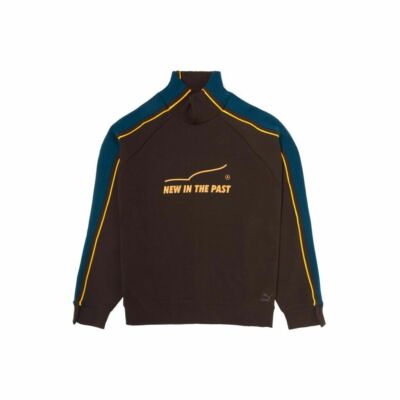  Puma x Ader Error  New In The Past  brown Blue Orange Sweater Unisex SZ L&M New