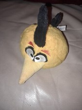 Angry Birds No Sound 5"Plush Yellow Bird Rovio 2012 Doll VGC