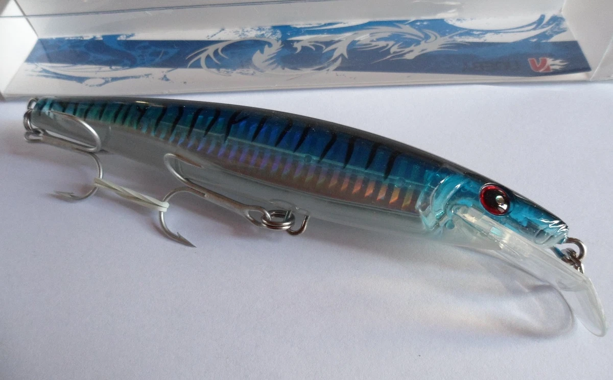 NOEBY pêche à la traîne longue coulée méné leurre 140mm