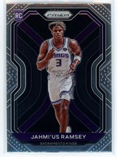 Jahmi'us Ramsey 2020-21 Panini Prizm Base RC #263 Rookie Sacramento Kings