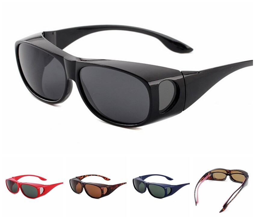 Polarised Sunglasses Over Glasses Wrap Around Sunglasses Over