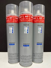 Rusk W8LESS PLUS EXTRA Strong Hold Shaping  Control Hairspray -3 Pack/10oz each