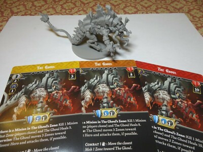 Massive Darkness 2 Brettspiel. The Ghoul Roaming Monster, aus Base Box