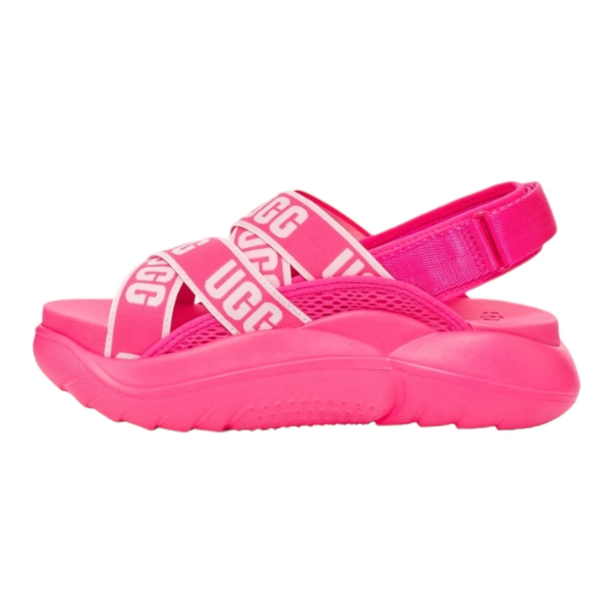 Uggs sandals pink sales