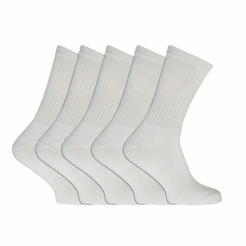 Mens sports Socks, Thick Hike Walk Work Boot Socks With Padded Sole, 6-11 lot - Picture 3 of 29