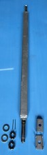 Boat Trailer Axle 61 1/2" Hub Face 2" Square Hot Dipped Galvanized 2,500 lb