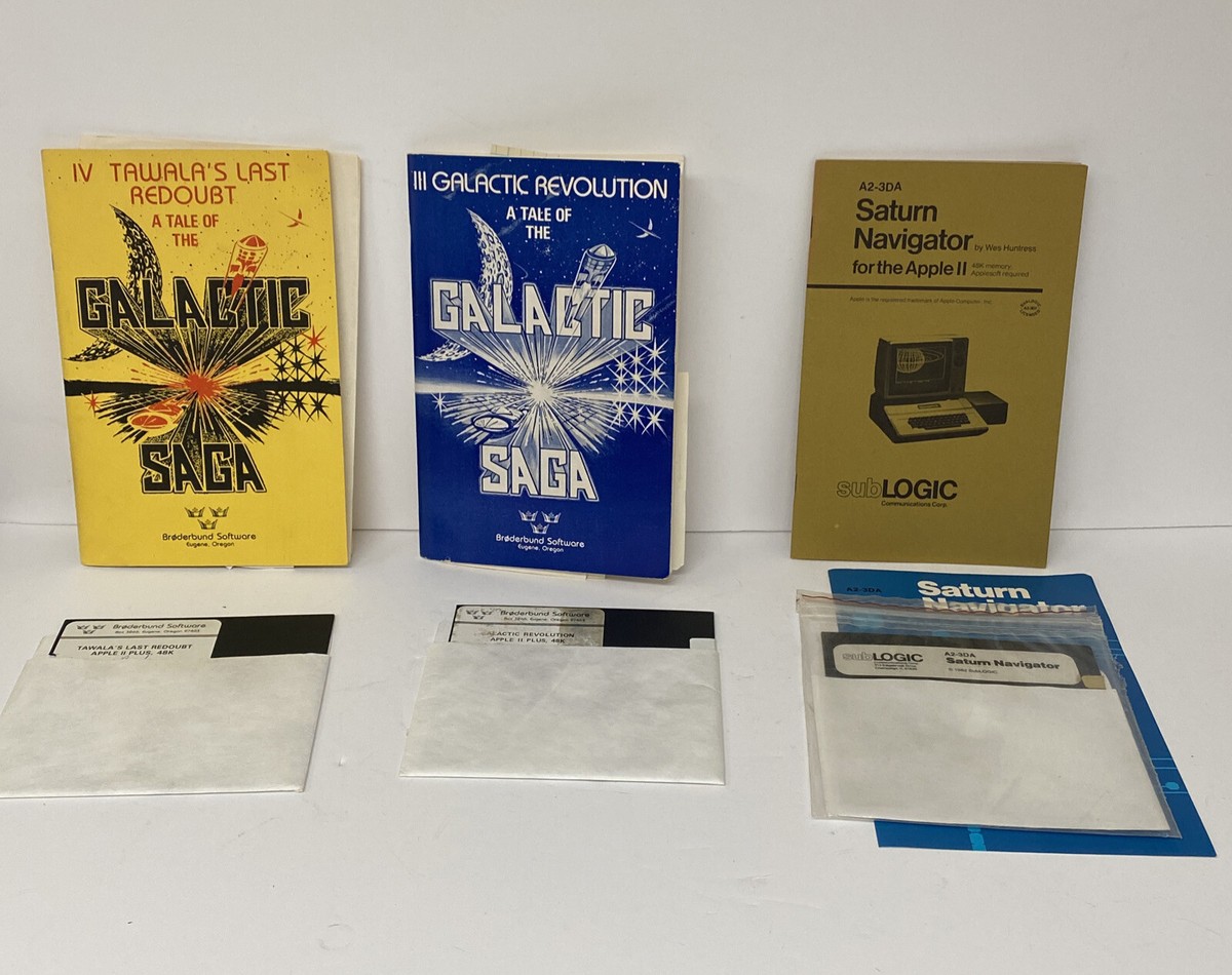 Apple II LOT / Galactic Tawala's Last Redoubt IV, Revolution III