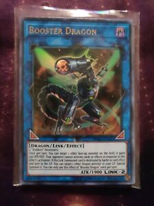 Booster Dragon DUPO-EN025 Ultra Rare Yu-Gi-Oh Card 1st Edition New