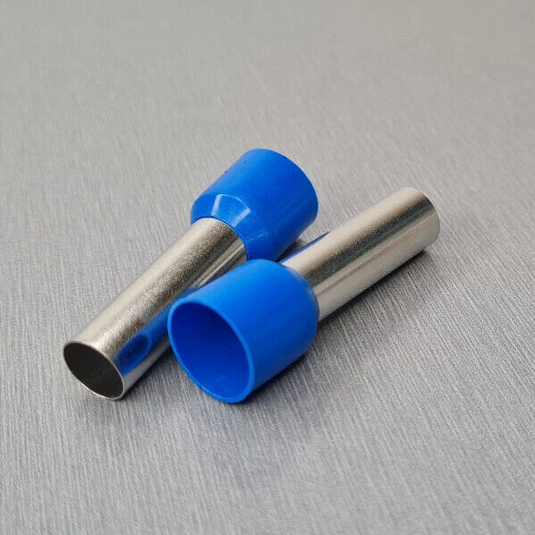 2-200Pcs E35-25 2AWG 35mm² Blue Insulated Ferrule Bootlace Terminal Crimp - image 2 of 4
