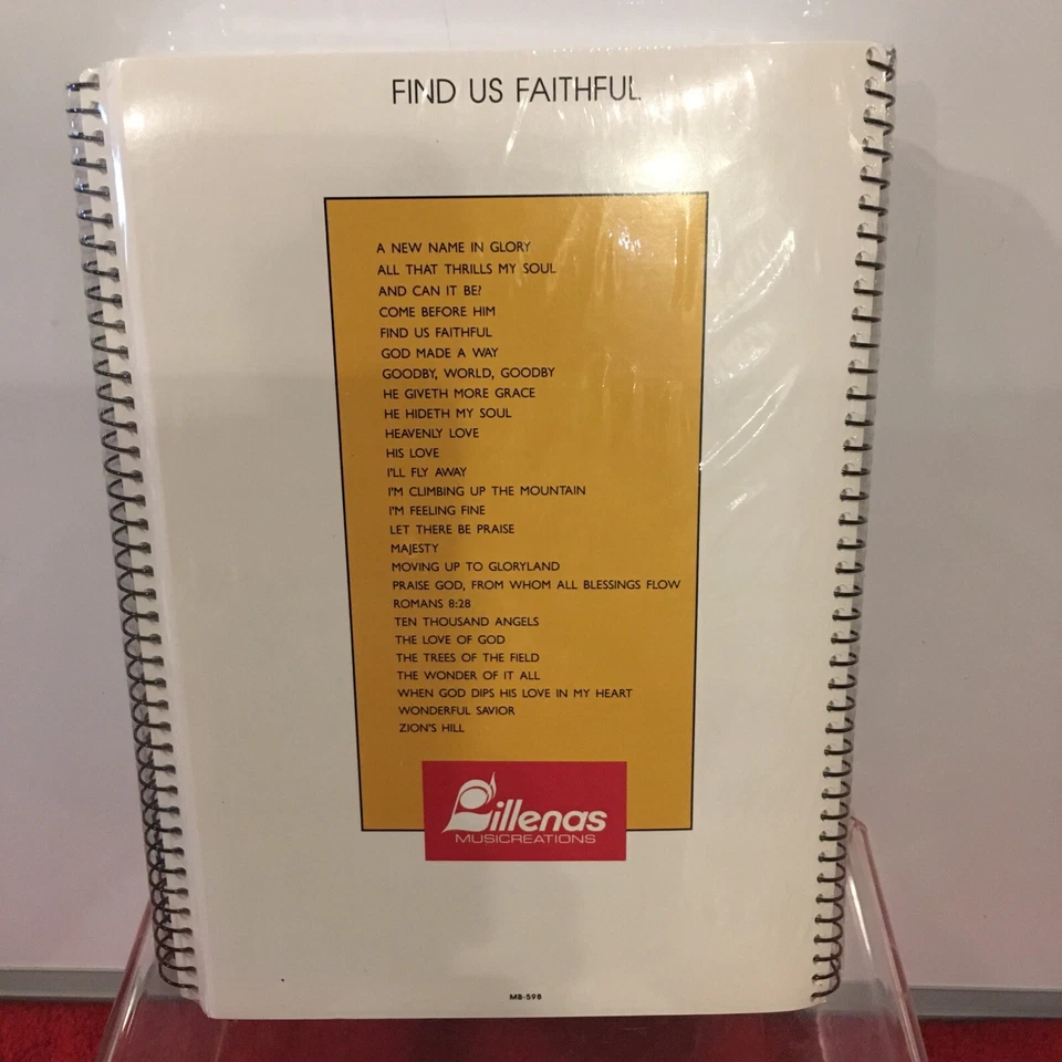FIND US FAITHFUL Books 10 Songbooks arrangements male voices Music - Image 3 of 4