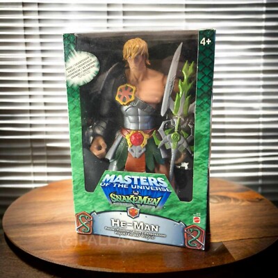 MASTERS OF THE UNIVERSE B4154 200X  GIANT SNAKE-ARMOR HE-MAN 12'' / MATTEL 2003