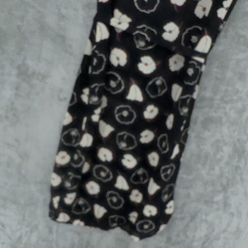 Vintage Talbots Dress Womens 6 Petite Midi Button Front Belted Floral Modest - Picture 10 of 13