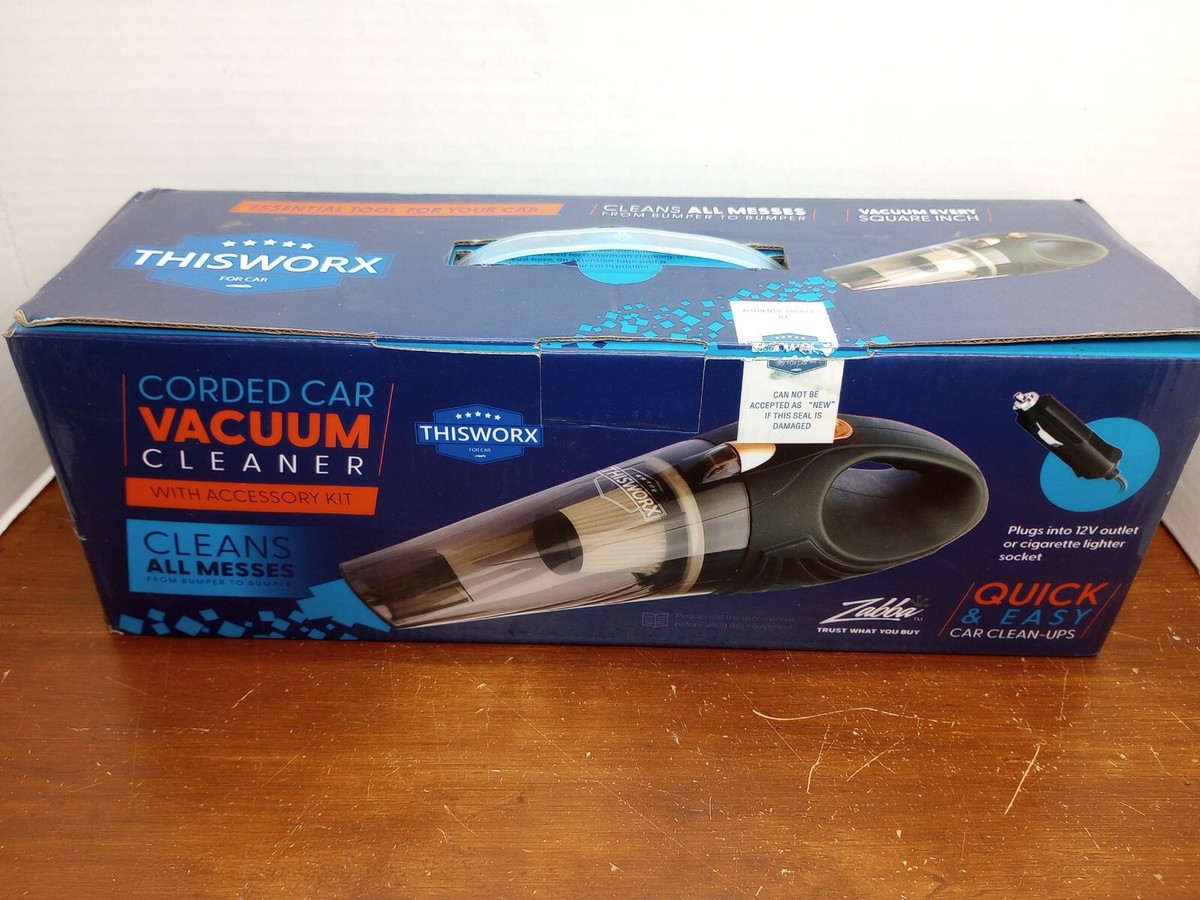 car vacuum that plugs into cigarette lighter ThisWorx Car Vacuum Cleaner v1