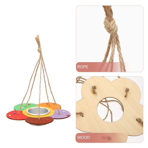2 Sets Vogelhäuschen Zum Bemalen Bastelsets Für Kinder Vogelhaus - Bild 5 von 12