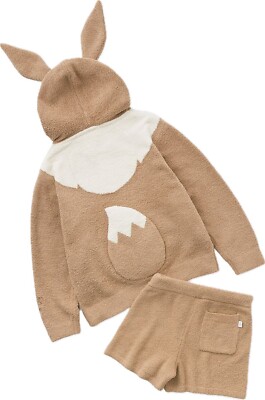 GELATO PIQUE Pokemon Sleep Eevee Hoodie & Shorts Set Women's