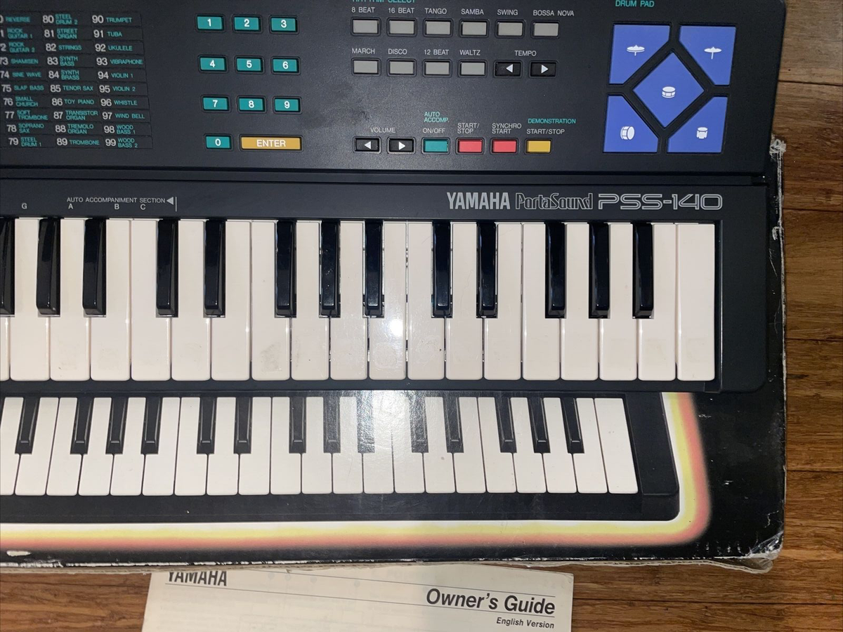 Yamaha PortaSound PSS 470 Key Digital Synthesizer for sale