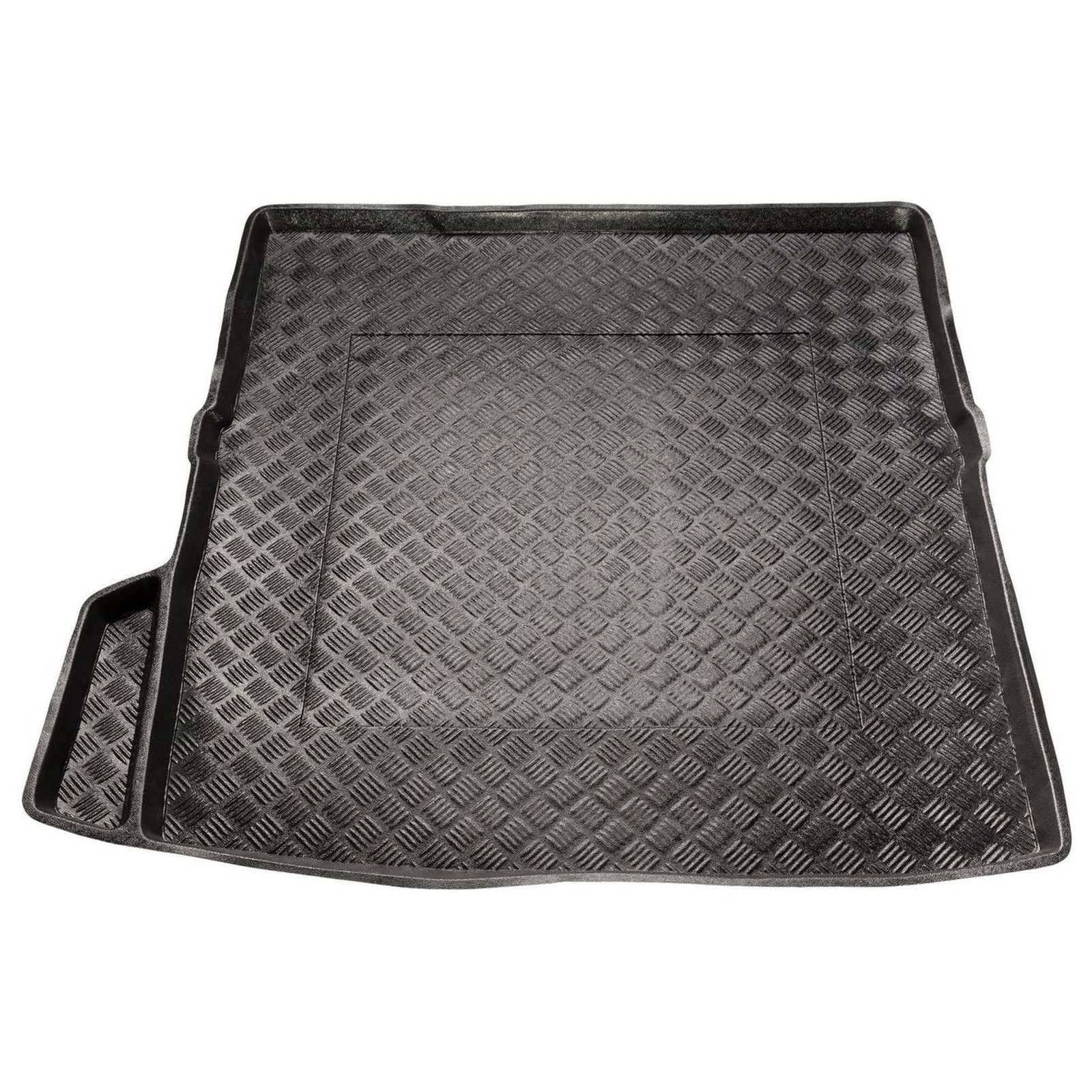 Tapis de coffre Rezaw-Plast en PVC pour Volvo XC90 II depuis 2015 noir