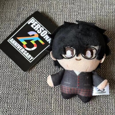PERSONA 5 Amamiya Ren Clown Doll Key Chain Yu Narukami Anime Plush