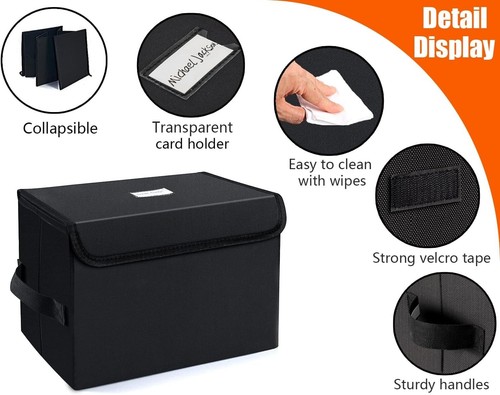 Vinyl Record Storage Box for 7-Inch Records Crate Holds up to 60 Records,Pack of - Picture 8 of 9