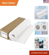 DTF Transfer Film Roll, 13" X 328ft DTF Film for Sublimation or DTF Inkjet Pr...