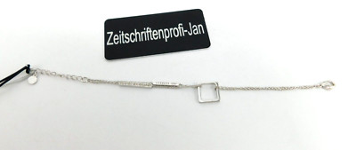 Cerruti 1881 Damen Edelstahl Armband mit Swarovski Kristallen silberfarben