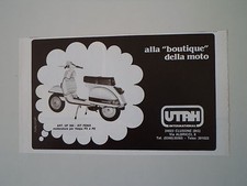advertising Pubblicità 1983 UTAH e VESPA PX 125 E