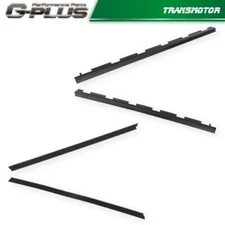 4PCS Fit for Chevy Truck Inner & Outer Window Sweep Felt Seal Weatherstrip Kit
