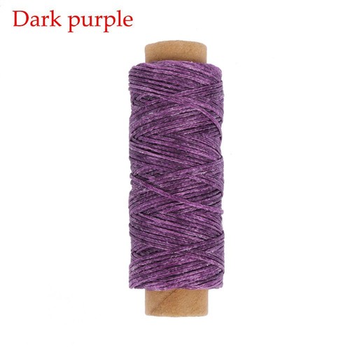 50Meters Tool Hand Stitching Flat DIY Leather Waxed Thread Cord Sewing Line - Picture 29 of 29
