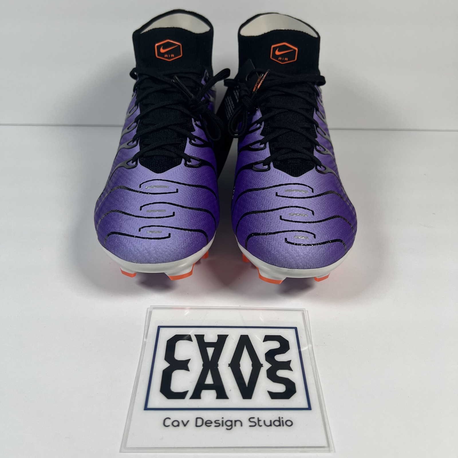 Nike Air Mercurial Superfly 9 TN FG Voltage Purple Cleats Men's Size