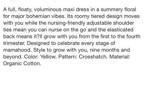 The Nines by HATCH™ Sleeveless Maternity Dress Large - Picture 7 of 7