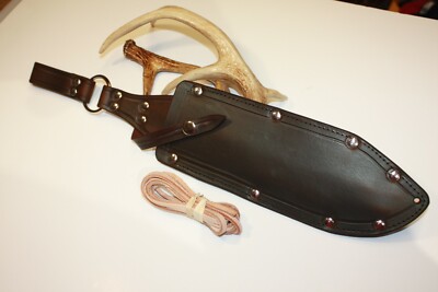 Custom  Leather {WESTERN-W49 /CASE } DANGLER style sheath /fits many others-USA.