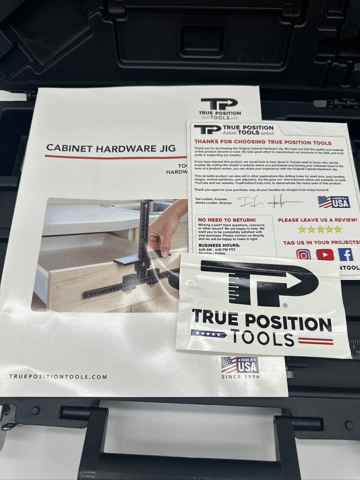true position tools hardware installation jig original with