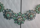 j crew blue turquoise flower necklace — photo 3