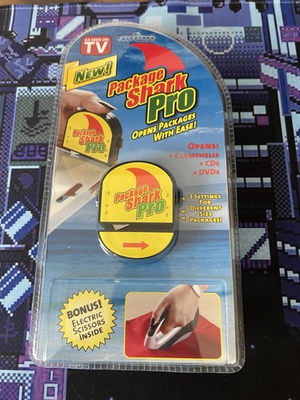 #ad NEW Package Shark Pro with Bonus Electric Scissors Retail Package Openers $7.00