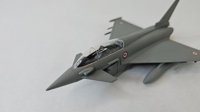 Eurofighter Typhoon 1:100 Diecast Model Italian Air Force Jet Aircraft