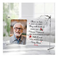 Personalized Memorial Gifts for Loss of Loved One - Sympathy Acrylic Picture ...