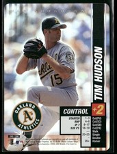 2002 MLB Showdown Foil Tim Hudson Card #243 Oakland Athletics