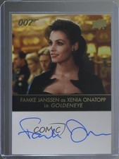 2025 James Bond Black Diamond Franchise Famke Janssen as Xenia Onatopp Auto ob9