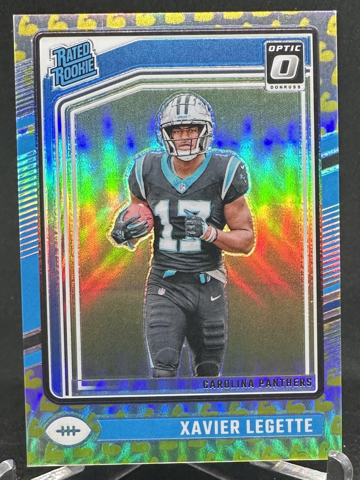 Xavier Legette 2024 Panini Donruss Optic Rated Rookie Flex Prizm /149 #299