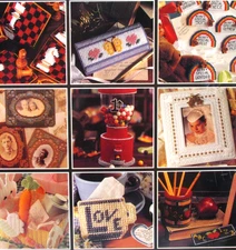 Plastic Canvas Pattern Book Four Gifts Galore 75+ Projects Leisure Arts 1567